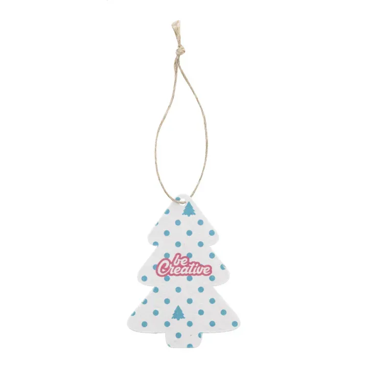Custom seed paper Christmar tree ornament round - AP716922 (ANDA#B)